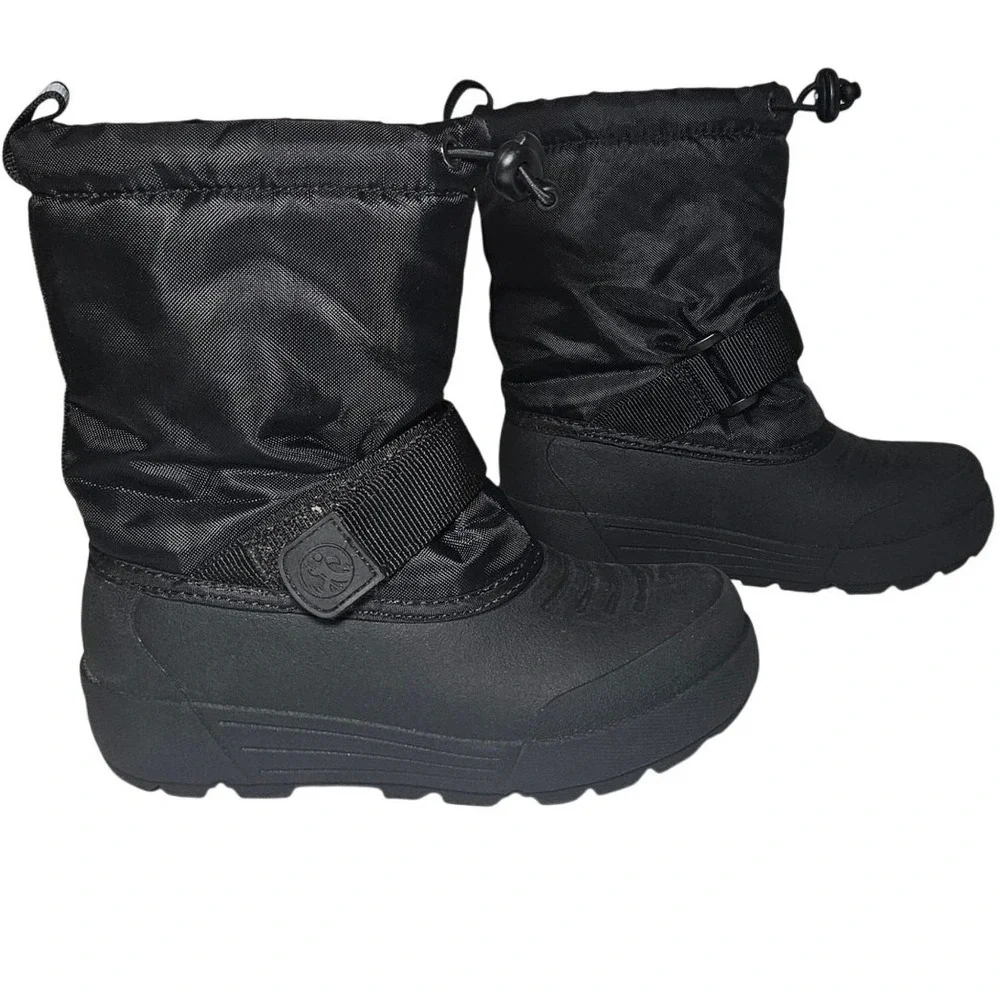 Northside Snow Boots Frosty Black Insulated Thinsulate Waterproof Size 12 Winter